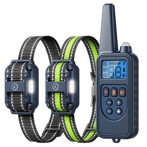 Dog Training Collar, Rechargeable e-Collars for Dogs Training